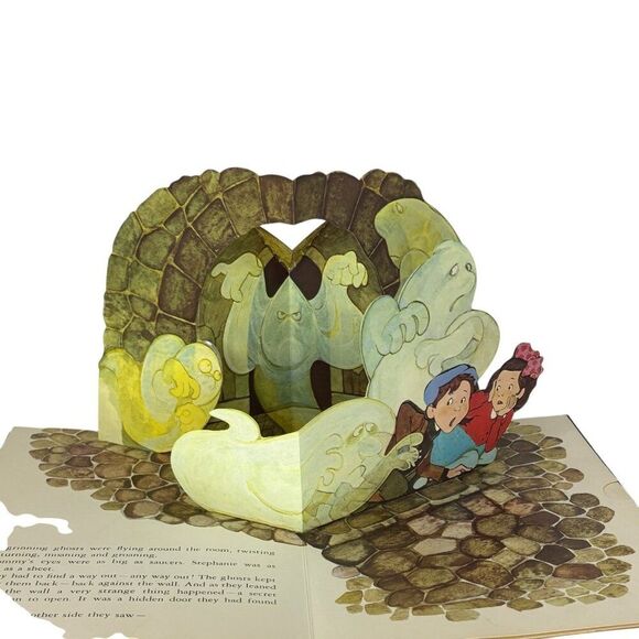 A Visit To The Haunted House Pop-Up Book Hallmark Halloween Dean Walley Vintage - Picture 5 of 7
